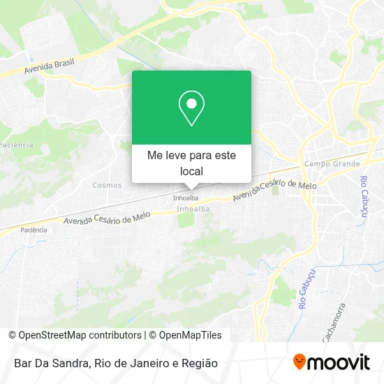 Bar Da Sandra mapa