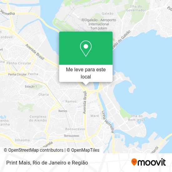 Print Mais mapa