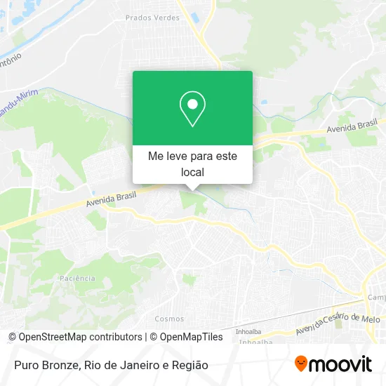 Puro Bronze mapa