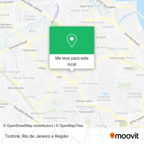 Todrink mapa