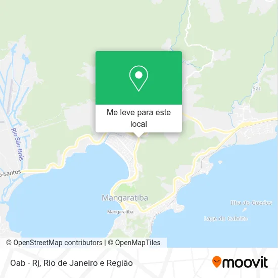Oab - Rj mapa