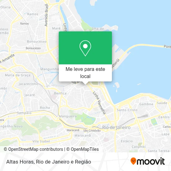 Altas Horas mapa