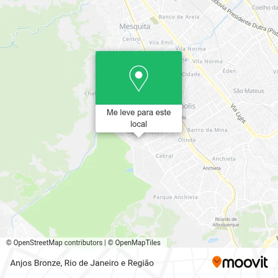 Anjos Bronze mapa