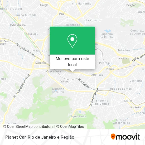 Planet Car mapa