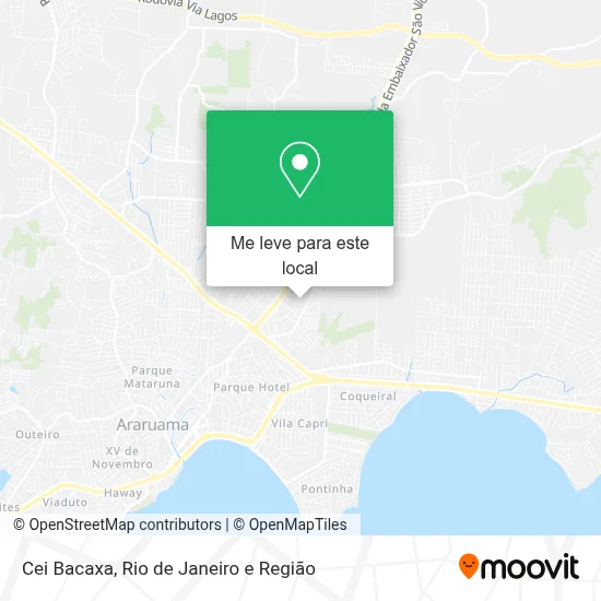 Cei Bacaxa mapa