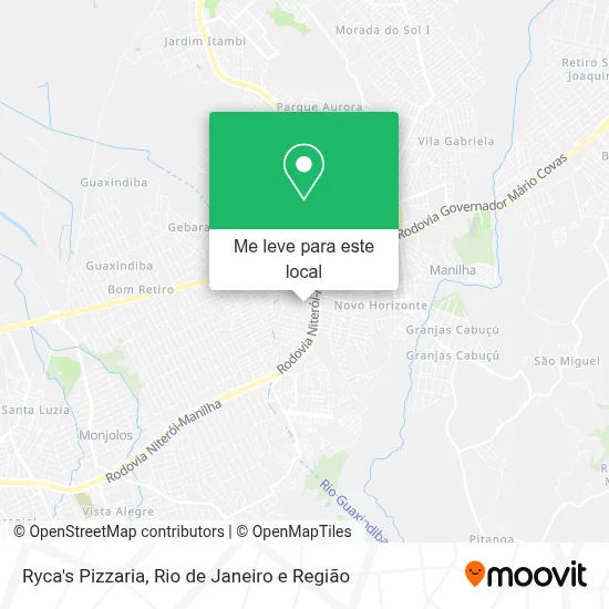 Ryca's Pizzaria mapa