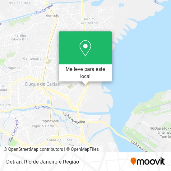 Detran mapa