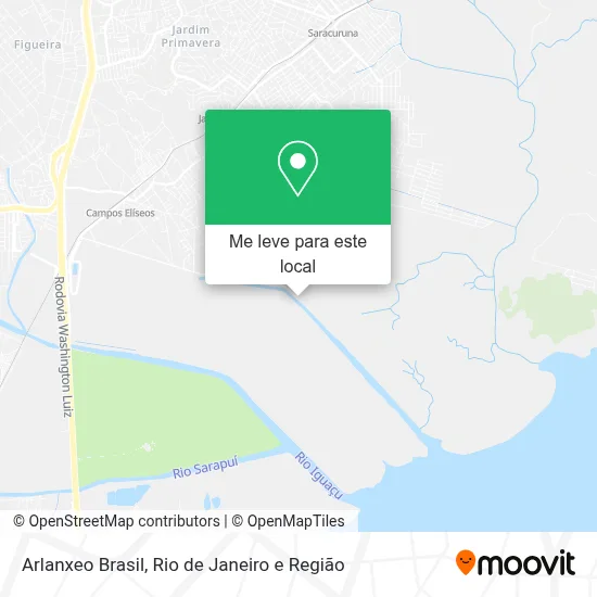 Arlanxeo Brasil mapa
