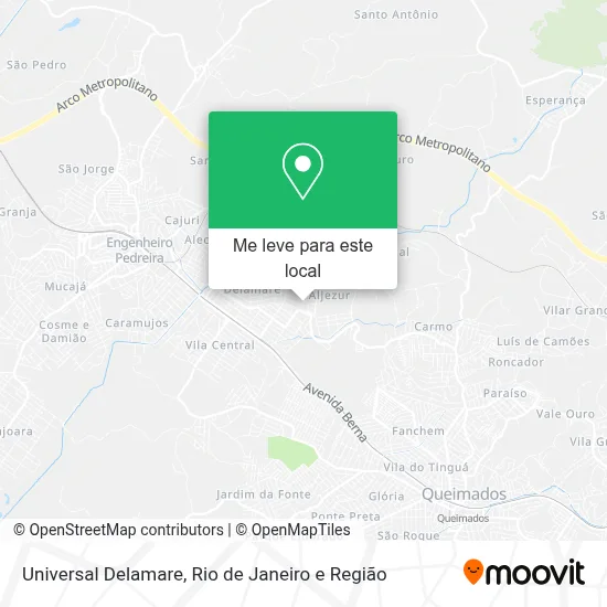 Universal Delamare mapa
