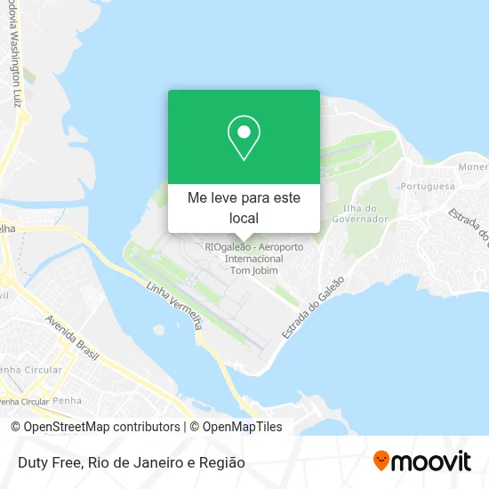 Duty Free mapa