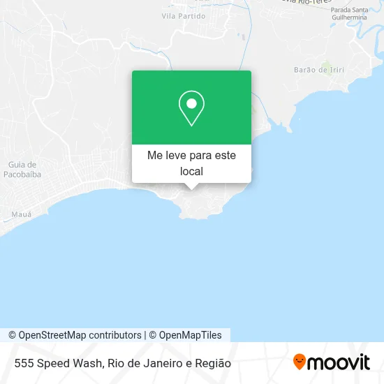 555 Speed Wash mapa