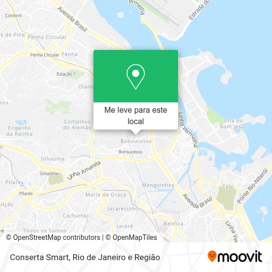Conserta Smart mapa