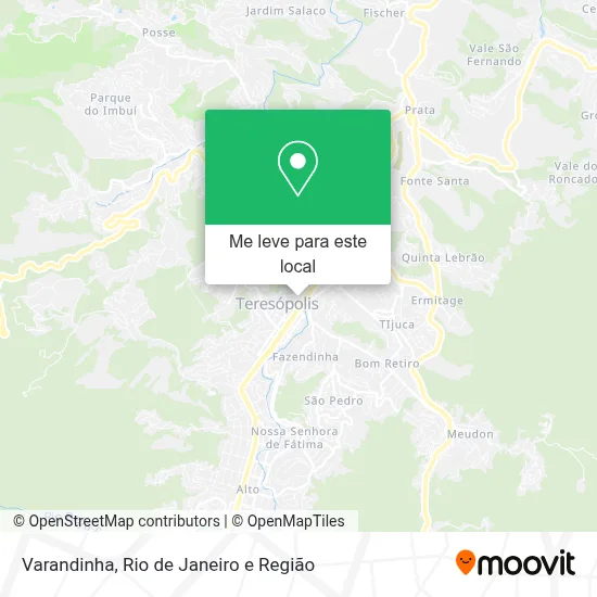 Varandinha mapa