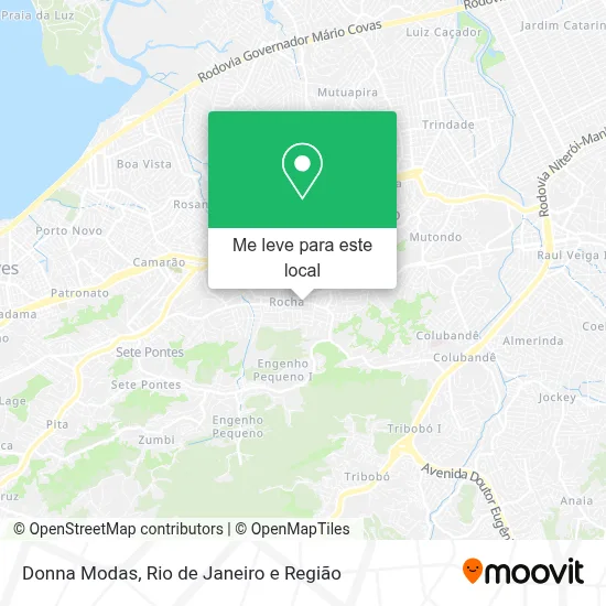 Donna Modas mapa