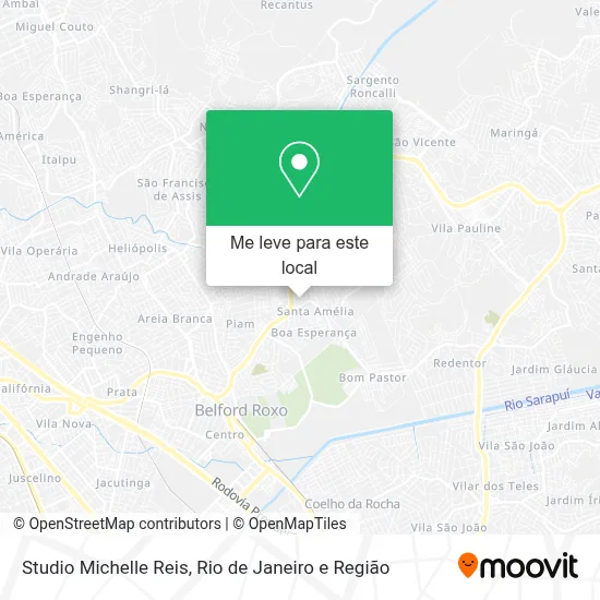 Studio Michelle Reis mapa