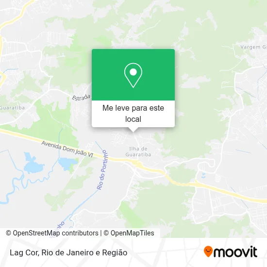 Lag Cor mapa