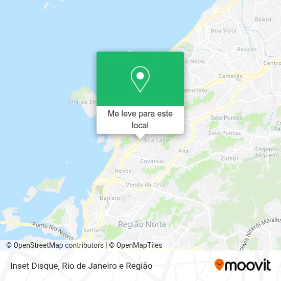 Inset Disque mapa
