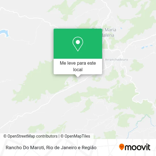 Rancho Do Maroti mapa