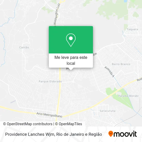 Providence Lanches Wjm mapa
