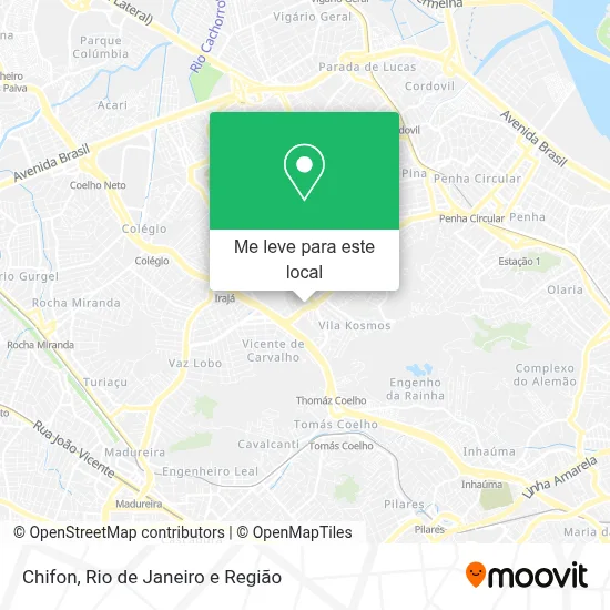 Chifon mapa