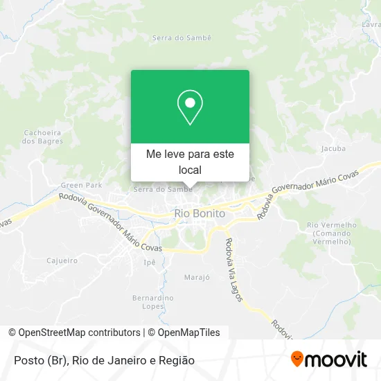 Posto (Br) mapa