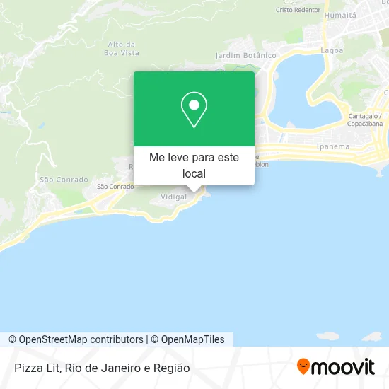 Pizza Lit mapa