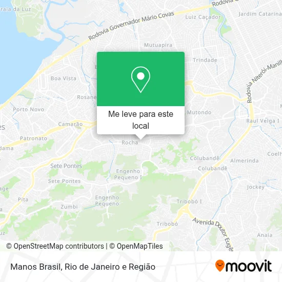 Manos Brasil mapa