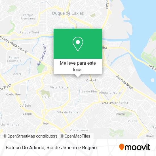 Boteco Do Arlindo mapa