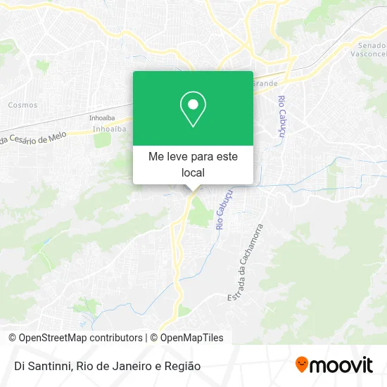 Di Santinni mapa