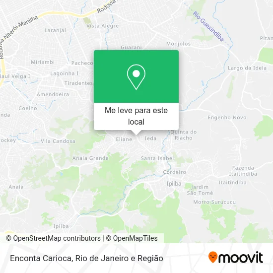 Enconta Carioca mapa