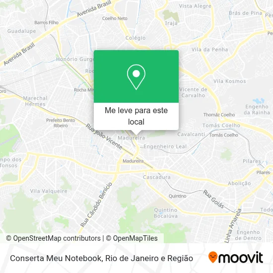 Conserta Meu Notebook mapa