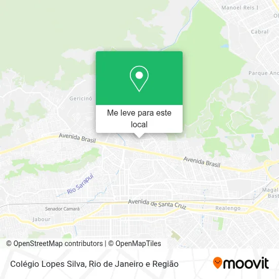 Colégio Lopes Silva mapa