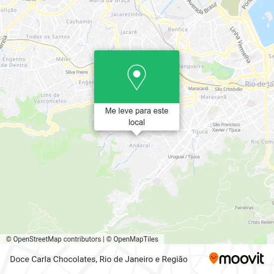 Doce Carla Chocolates mapa