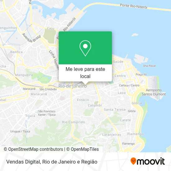 Vendas Digital mapa