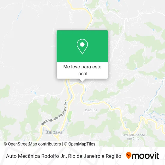 Auto Mecânica Rodolfo Jr. mapa