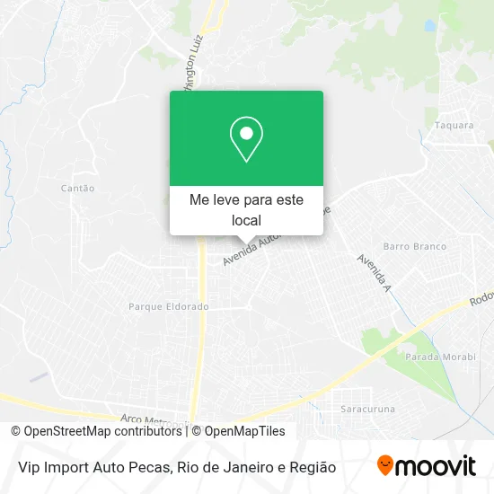 Vip Import Auto Pecas mapa