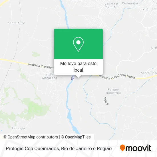 Prologis Ccp Queimados mapa