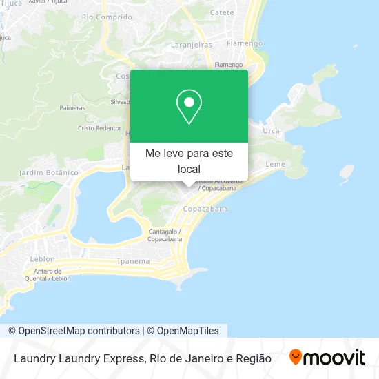 Laundry Laundry Express mapa