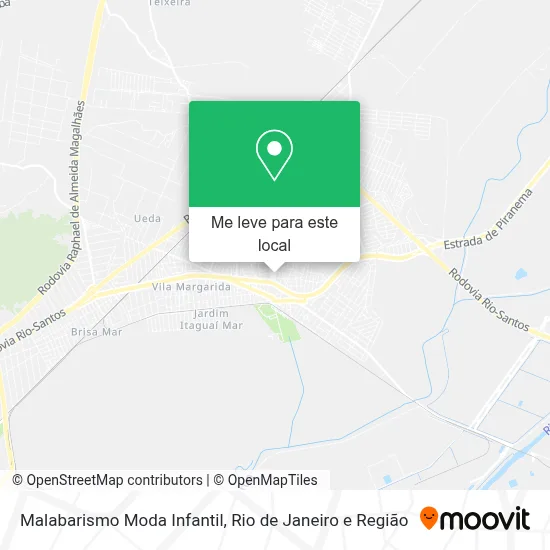 Malabarismo Moda Infantil mapa