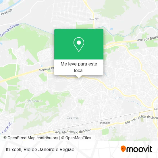 Itrixcell mapa