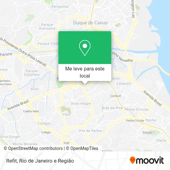 Refit mapa