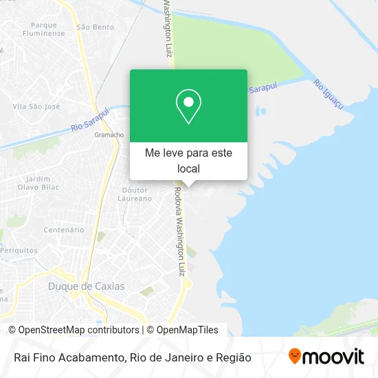 Rai Fino Acabamento mapa