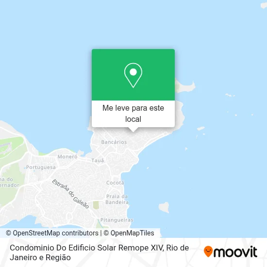 Condominio Do Edificio Solar Remope XIV mapa