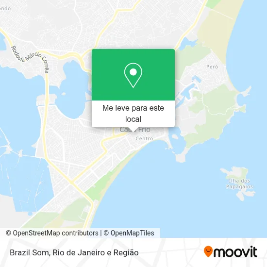 Brazil Som mapa