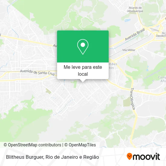 Blitheus Burguer mapa