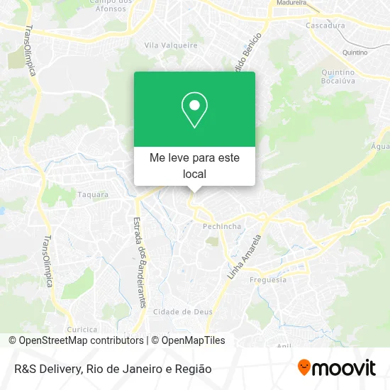R&S Delivery mapa