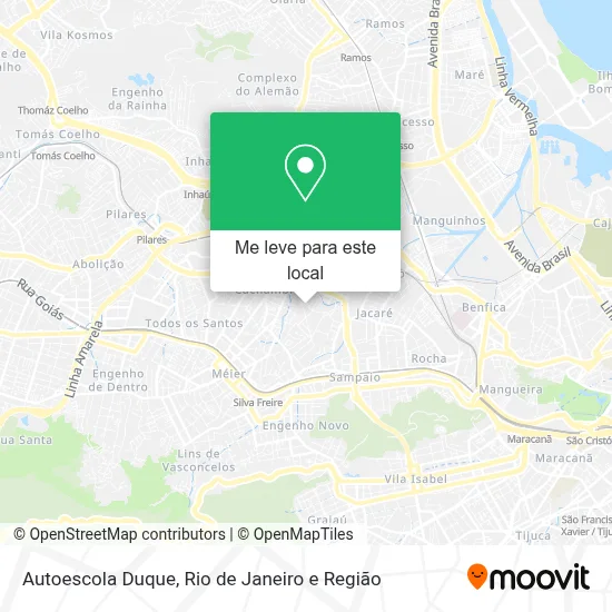 Autoescola Duque mapa