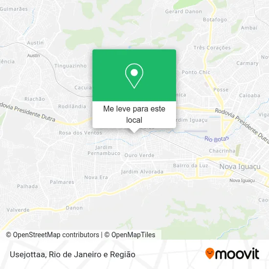 Usejottaa mapa