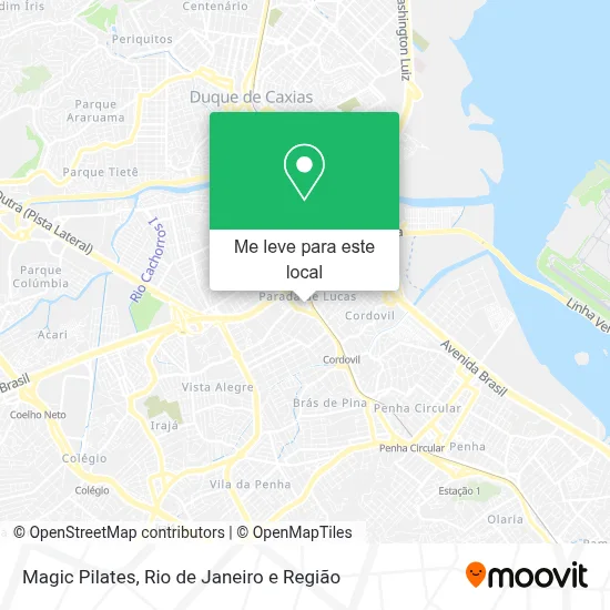 Magic Pilates mapa