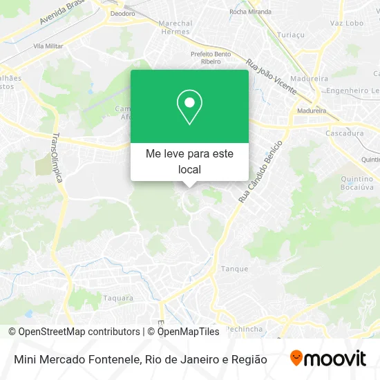 Mini Mercado Fontenele mapa